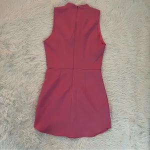TCEC Sleeveless Pink Mini Dress Women’s Small – Lined, Hidden Back Zipper thumbnail 8