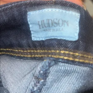Hudson Women's Dark Blue Collin Mid-Rise Skinny Jean - Size 30 thumbnail 9