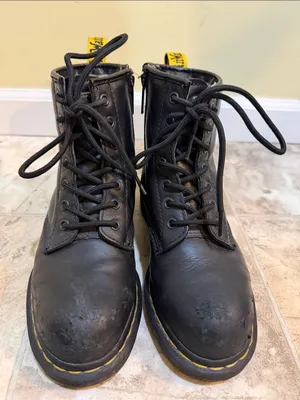 Women’s Dr Martens Air Wair Steel Toe Work Boots SDM/360 thumbnail 1