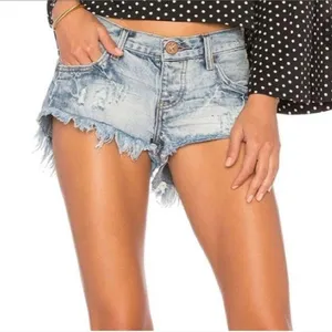 One Teaspoon Bandits Distressed High Rise Women Shorts thumbnail 1