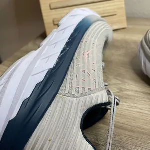 Hoka One One Bondi 6 Grey Blue Sneakers Shoes thumbnail 9