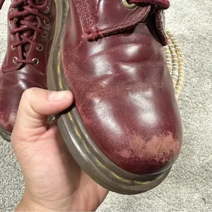 Dr. Martens Women’s Pascal Cherry Shiraz Buttero Leather 8-Eye Boots Size 6 thumbnail 14