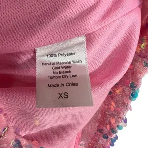 Lucy in the Sky Iridescent Sequin Bodycon Dress in Pink Size XS Party Concert thumbnail 8
