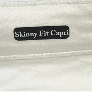Judy Blue Skinny Fit Capri Jeans Women 14W White Stretch Coastal Preppy Minimal‎ thumbnail 7