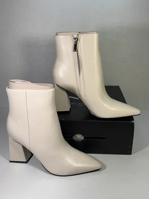 Marc Fisher LTD Kulika bootie ivory casual classic comfy style winter Christmas thumbnail 3