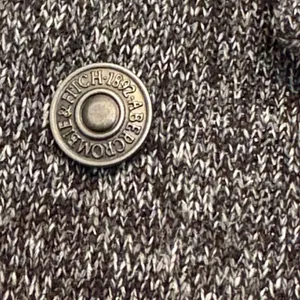 Abercrombie & Fitch Jacket Women's S Gray Knit Sherpa Lined Trucker thumbnail 6