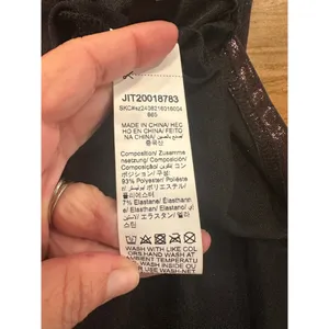Hute by Shein Brown Shimmer Backless Maxi Dress Large thumbnail 10