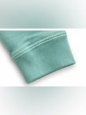 Billabong Mint Aqua Pullover Hoodie Size Large Cotton Blend Kangaroo Pocket thumbnail 8