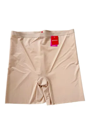 NWT Spanx Invisible Shaping Control Girl Short in Champagne Beige Size 3X thumbnail 4