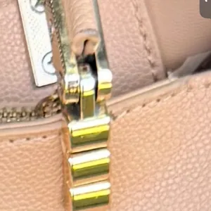 Tan Fashion Shoulder & Crossbody Bag with Gold Hardware thumbnail 6
