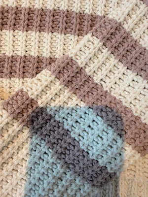 Pink Rose Cream and pink striped sweater thumbnail 2