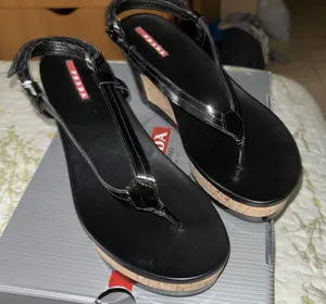 Prada wedges in excellent cond thumbnail 1