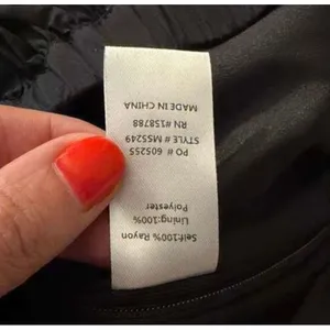 MABLE Poplin Bubble Mini Skirt in Black sz. S thumbnail 9
