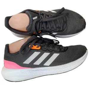 Adidas Run Falcon 3.0 Training Shoes Gray Pink Sneaker Shoe women's size 8 thumbnail 1
