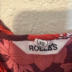 Rollas Shelley‎ Datura Slip Dress in Raspberry Size XS thumbnail 7