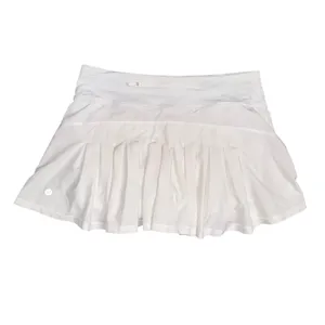 Lululemon Pleated Circut Breaker Skort Women White Pleated Athletic Running‎ thumbnail 2