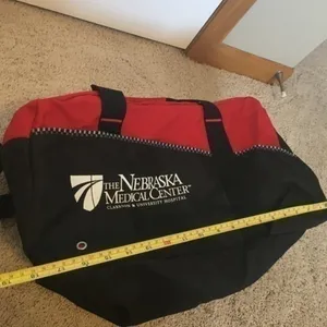 Nebraska Medical Center vintage duffle bag thumbnail 5