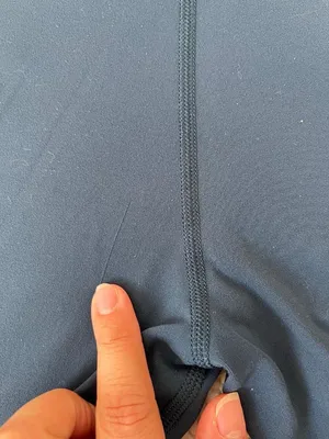 Lululemon High-rise Blue LeggingsIr With Hidden Back Pocket - Size 4 thumbnail 8
