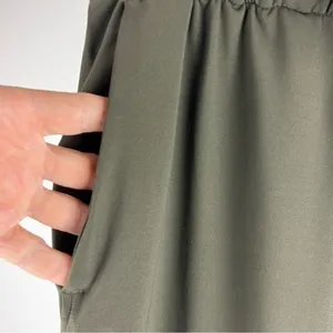 Lululemon On The Fly Crop 23 Dark Olive Luxtreme Travel Pants Size 6 thumbnail 11
