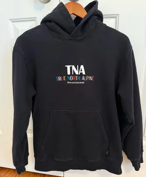 TNA Aritzia True North Alpine Hoodie Black Size Medium thumbnail 1