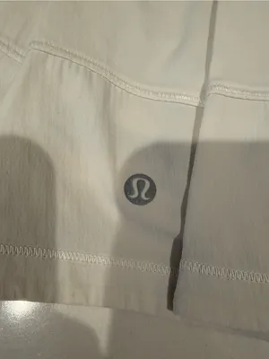 LULULEMON Pace Rival Tennis Skirt White Tall *4-way Stretch 15" Size 4 thumbnail 10
