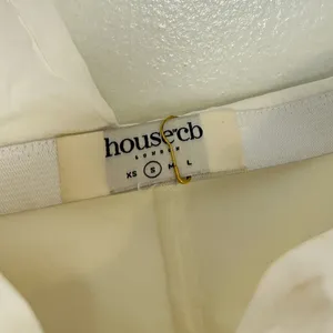 HOUSE OF CB Clementine Cut Out Mini Dress in White Size Small thumbnail 9