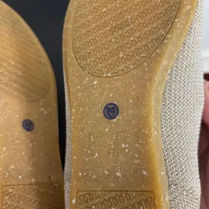 Rothy's The Flat in Light Gold Metallic thumbnail 14