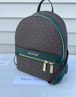 MK Kenly Medium Backpack - Racing Green thumbnail 4