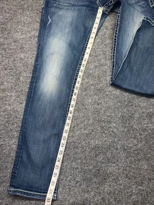 BKE Payton Ankle Skinny Mid-Rise Women's Faded Blue Jeans thumbnail 3