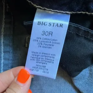 Big Star Hazel Boot Cut Jeans Dark Wash size 30 SHORT thumbnail 4
