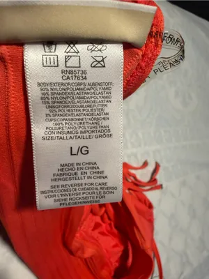 aerie Red Lace Longline Bralette size L thumbnail 7