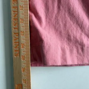 Madewell Button Front Jumpsuit Womens 4 Pink Herringbone Short Sleeve‎ Wide Leg thumbnail 6