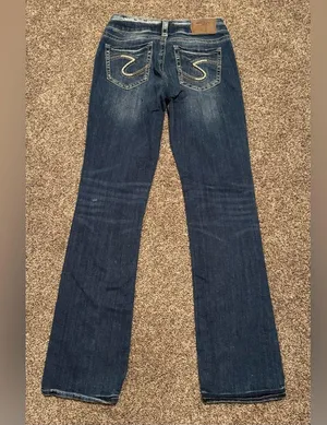 Silver Jeans SUKI Mid Slim Bootcut Women's Jeans thumbnail 2