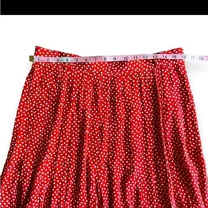 Whistles‎ confetti heart silk pleated skirt 10 thumbnail 7
