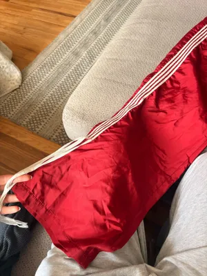 NWT edikted red track pants  thumbnail 4