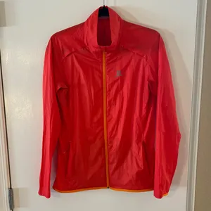 Salomon AGILE WIND JACKET Orange Performance Jacket thumbnail 2