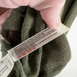 Intimately Free People Olive‎ Green Strappy V-Neck Long Sleeve Top Medium Boho thumbnail 6