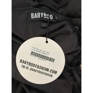 Babyboo Helen Maxi Dress Black NEW NWT Size Small thumbnail 6
