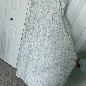 Jetty detachable strap midi dress empire waist floral dress M thumbnail 3