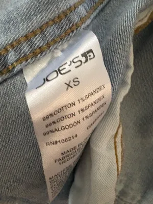 Joe's Jeans Women's Blue Distressed Denim Jacket thumbnail 4