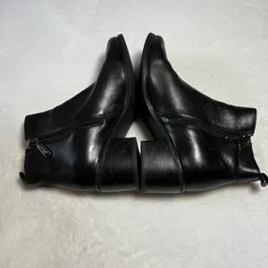 BLONDO Elvina Waterproof Leather Block Heel Ankle Boots Size 6.5M Outdoors thumbnail 7