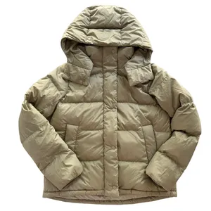 Lululemon Wunder Puff Jacket Raw Linen Tan NEW Size 4 700 Goose Fill Winter Ski thumbnail 2