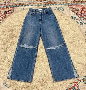 Moussy baggy knee slit Jeans size 25 thumbnail 1