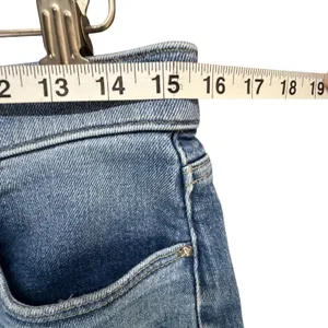 Spanx Wide Leg Denim Jeans Womens‎ 29 Light Wash Blue High Waist Modern Classic thumbnail 8