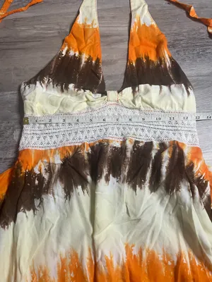 Bali Halter Tie Dye Dress thumbnail 5