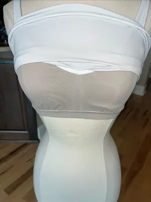 Lululemon Athletic Align Padded Bra Shelf Tank Top Off White thumbnail 7