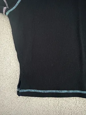 Black Crop Top Princess Polly thumbnail 5