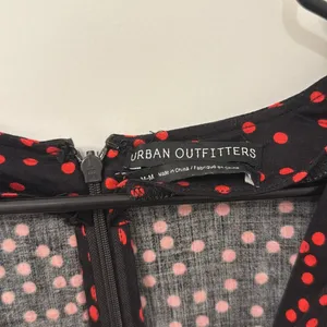 Urban Outfitters fit and flare polka dot dress size medium thumbnail 4