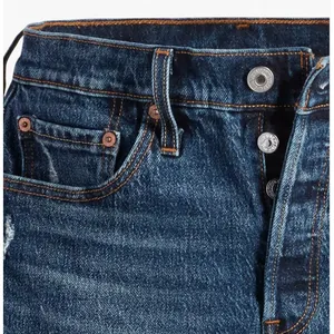 Levi's 27 Women's 501 Shorts Dark Indigo Worn In Blue Size 27 thumbnail 6