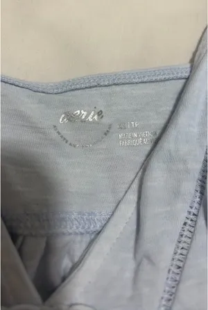 blue aerie blouse thumbnail 3